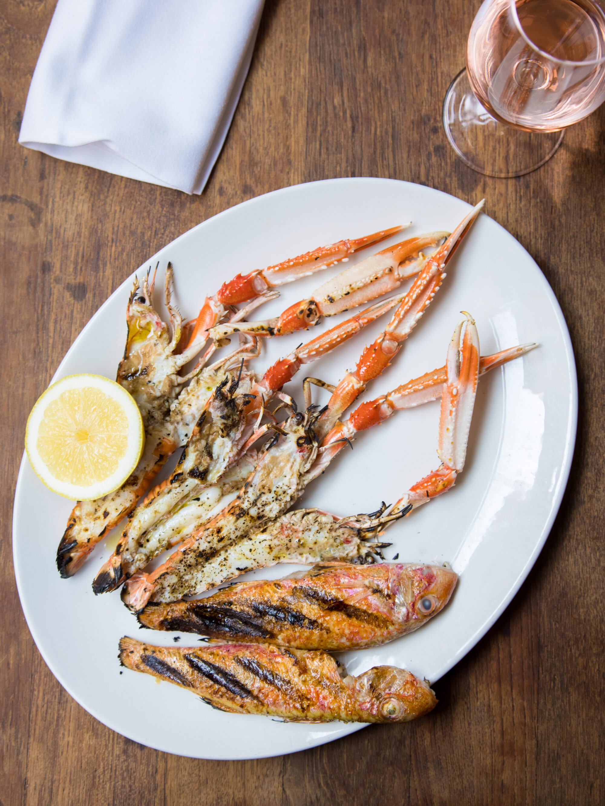 BDL 2022 food grill red mullet langoustines 1